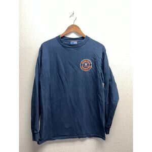 Vintage Virginia Cavaliers Shirt Long Sleeve Crable Sportswear Blue College M